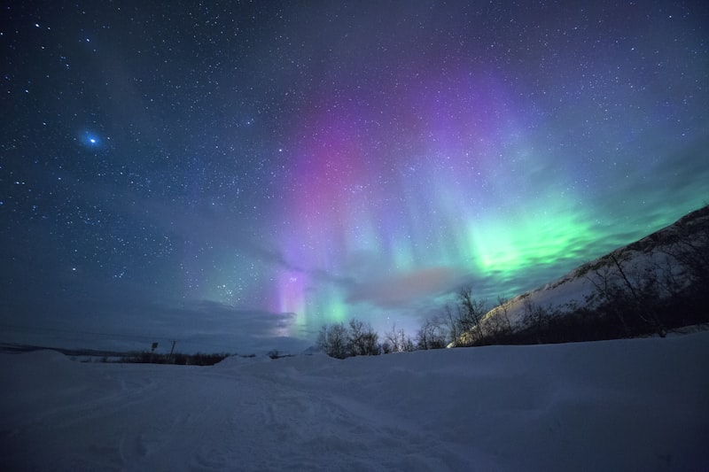 Northern Lights over Finland