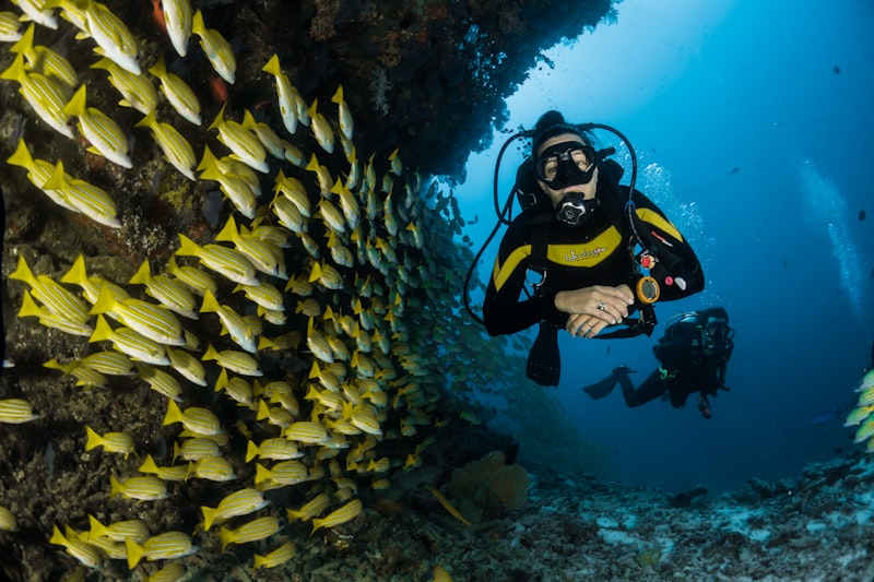 Underwater dining Maldives